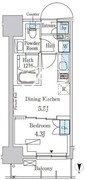 パークアクシス両国スクエア 1105 間取り図