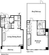 KDX代官山レジデンス 506 間取り図