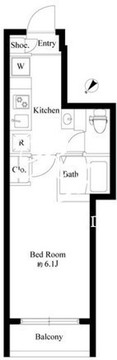 エルファーロ池尻 303 間取り図
