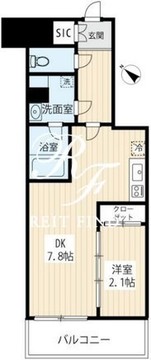 ハーモニーレジデンスノースザガーデン 306 間取り図