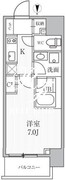 シーズンフラッツ押上 904 間取り図