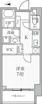 シーズンフラッツ押上 303 間取り図