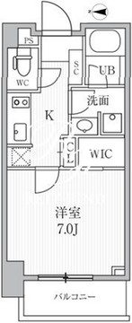 シーズンフラッツ押上 502 間取り図