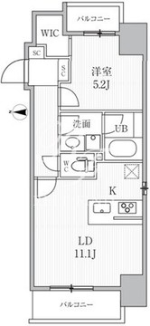 シーズンフラッツ押上 301 間取り図