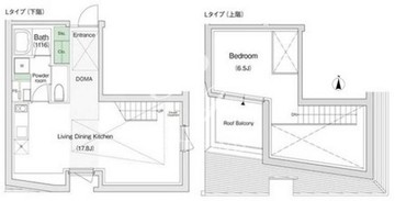 スタイリオX白金 501 間取り図