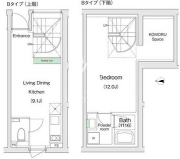 スタイリオX白金 103 間取り図
