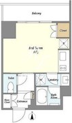 ラティエラ大鳥居 1301 間取り図