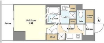 ラティエラ大鳥居 1212 間取り図