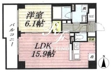 グランパセオ東向島 606 間取り図