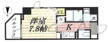 グランパセオ東向島 401 間取り図