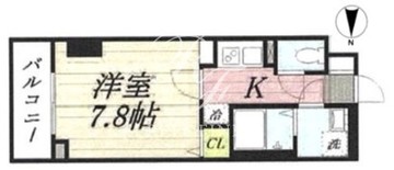 グランパセオ東向島 202 間取り図