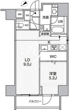 ドゥーエ三ノ輪1 301 間取り図