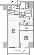 ドゥーエ三ノ輪1 1401 間取り図