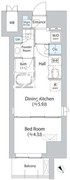 ミリアレジデンス浅草橋2 505 間取り図