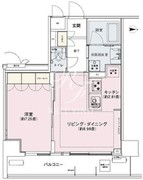 アンビエンテ駒込 812 間取り図