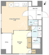 HF目黒行人坂レジデンス 406 間取り図
