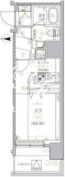 ベルシード大島 1202 間取り図