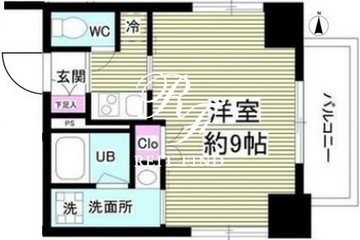 スカイビュー錦糸町 503 間取り図