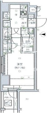 ルクレ墨田緑2 302 間取り図