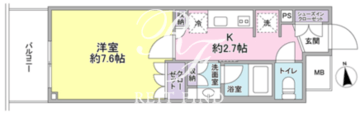 スタイリオ品川中延 912 間取り図