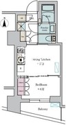 ディームス蔵前アベニュー 502 間取り図