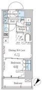 パークアクシス大塚サウスレジデンス 207 間取り図