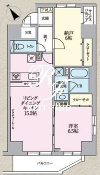 ザ・オベリスクイマド 903 間取り図