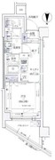レジデンシャル池袋本町 512 間取り図