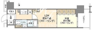 シティハウス西池袋 1005 間取り図