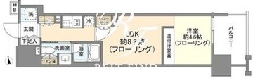 シティハウス西池袋 1204 間取り図