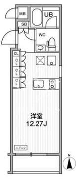 オルタナ学芸大学 206 間取り図