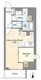 ラサンテ上野 404 間取り図