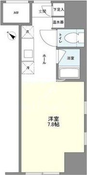 ローズウッド・ハイツ門前仲町 1212 間取り図