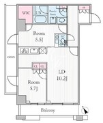 アーバンパークグランデ代官山 204 間取り図