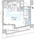 オーキッドレジデンス六本木 1303 間取り図