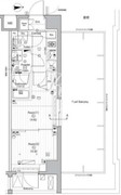 プレミアムキューブ武蔵小山 507 間取り図