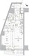 プレミアムキューブG後楽園 503 間取り図