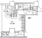 パークキューブ愛宕山タワー 2704 間取り図 ?>