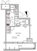 アーバネックス三田 203 間取り図