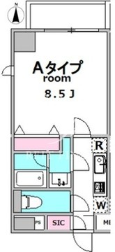 グランジット大森 201 間取り図