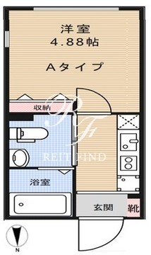 アレッタ大島 302 間取り図