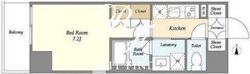 シーズンフラッツ押上サウス 901 間取り図