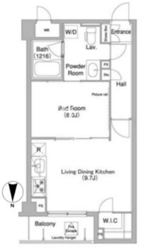 コンフォリア目黒長者丸 315 間取り図