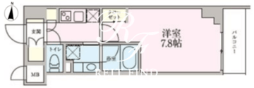 ジニア深川住吉 504 間取り図