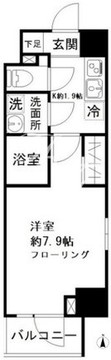 モンレーヴ御徒町 303 間取り図