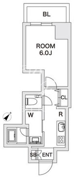 エスペランサ神田神保町 302 間取り図
