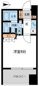 サンフル押上1 301 間取り図