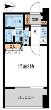 サンフル押上1 303 間取り図