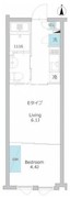 ユーレジデンス音羽 405 間取り図
