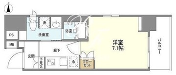 リアンシエルブルー田端 901 間取り図